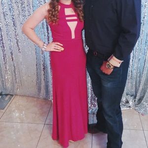 Gianni Bini Violet Evening Gown